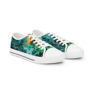 Men's Low Top Sneakers with Vibrant Fluid Art Design, Trendy Casual Shoes, Unique Graphic Sneakers, Gifts for Him, Fashion Statement [...]